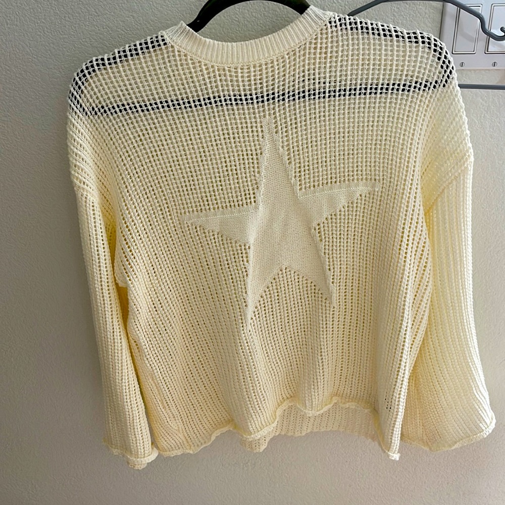 New (worn once) Cider off white sweater